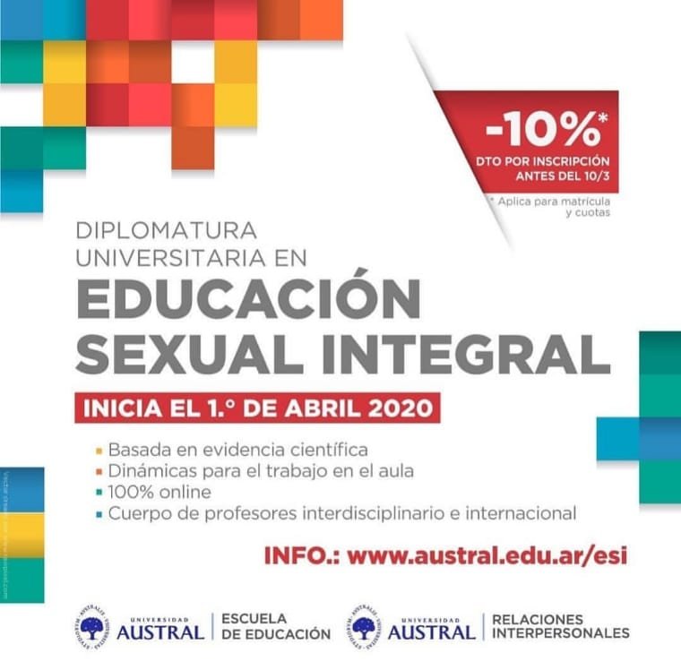 Diplomatura Universitaria En Educación Sexual Integral Liliana Olivieri 1434